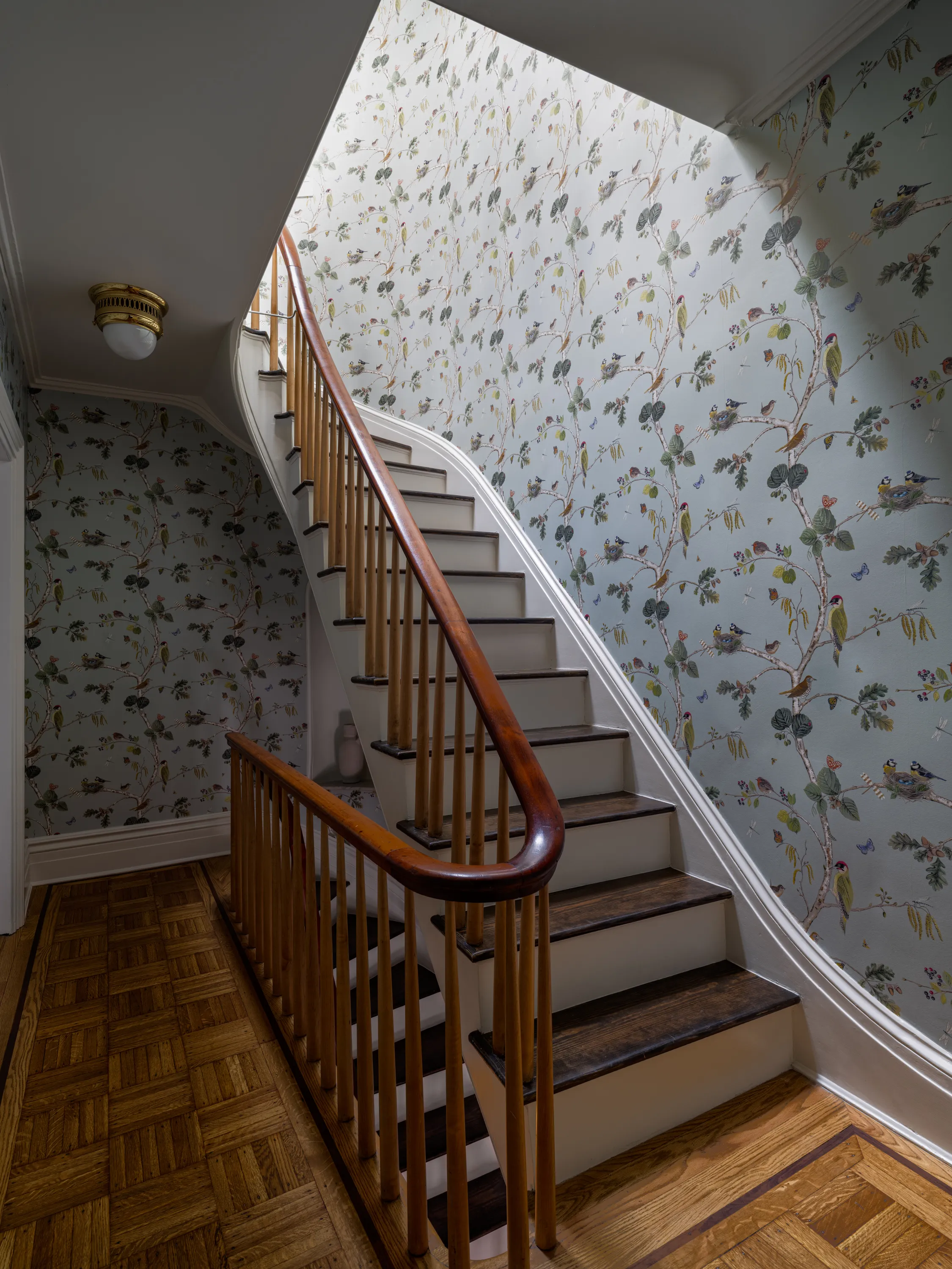 Brooklyn Brownstone diptych 1, left image