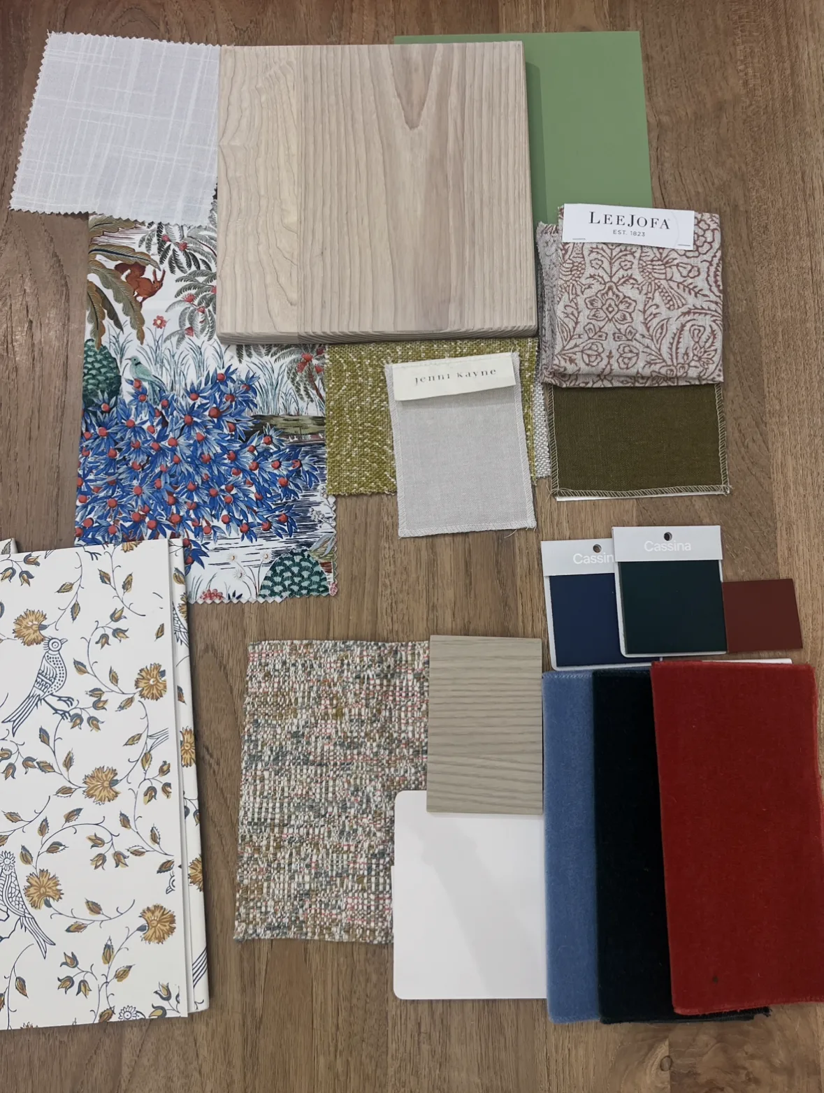 Design consultation — color and materials